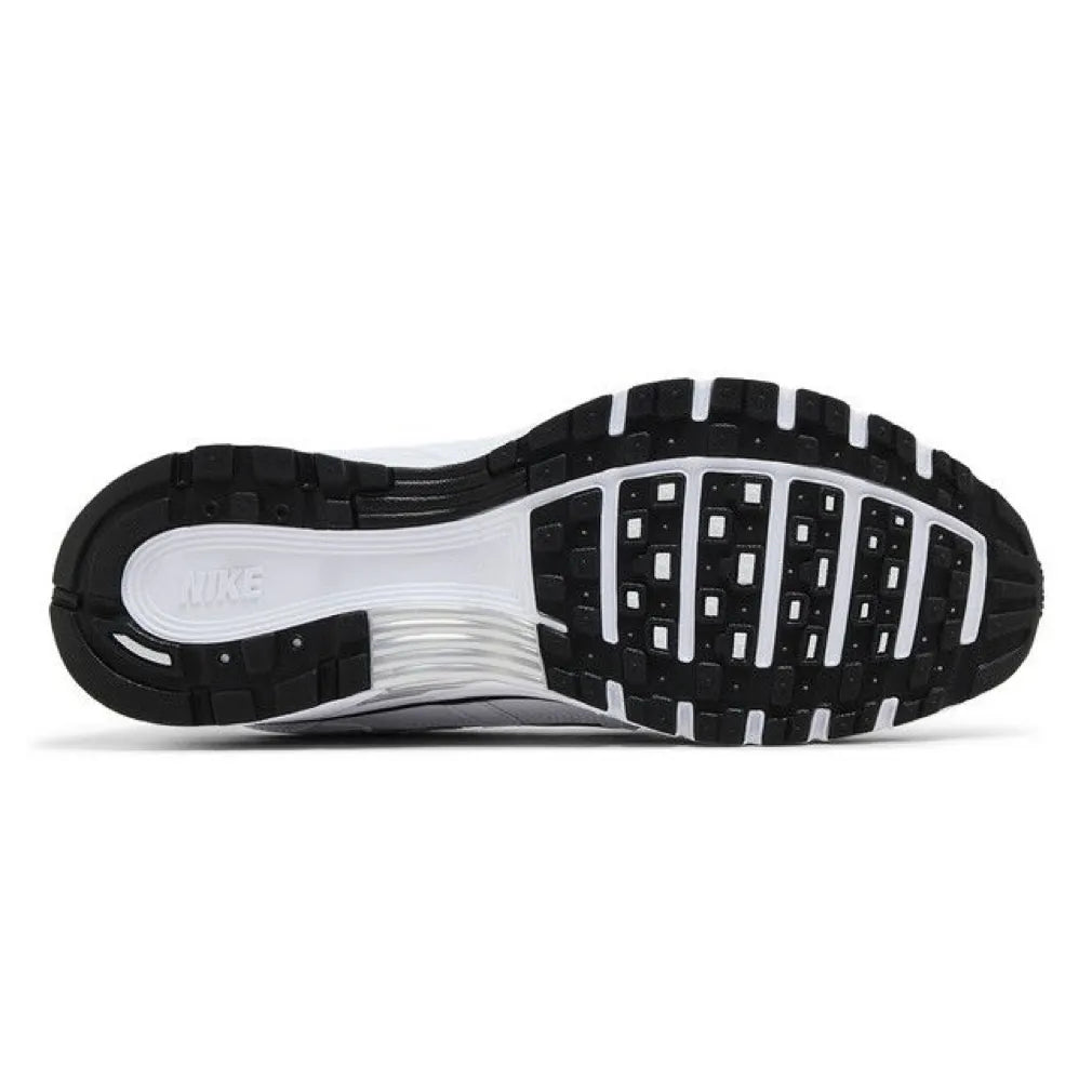 Nike P6000 White Metallic Silver Black