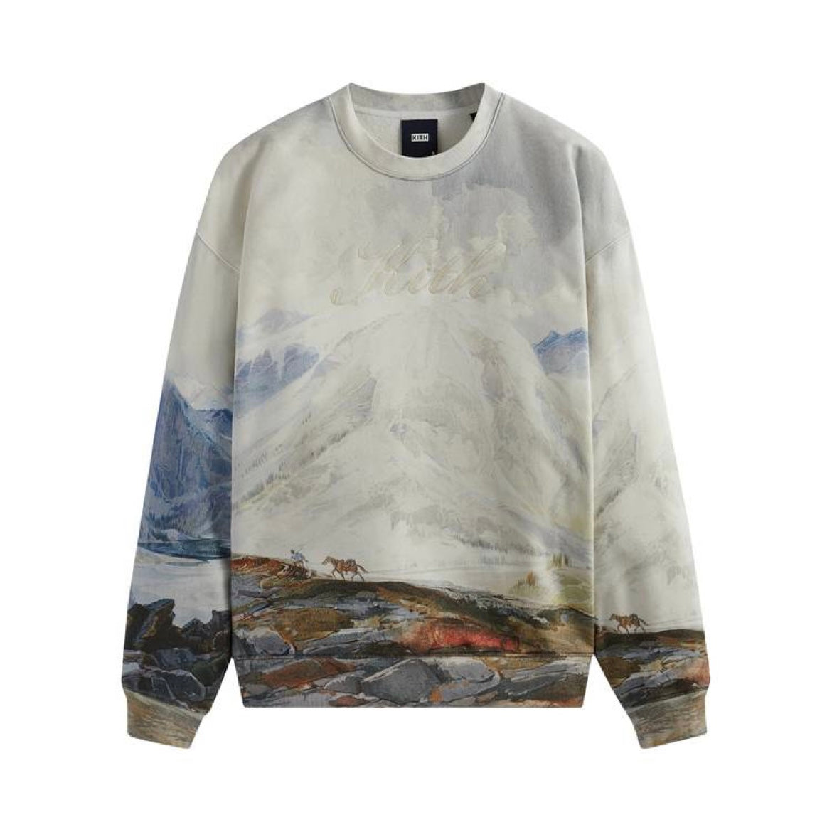 Kith Peak Nelson Crewneck 'Chalk'