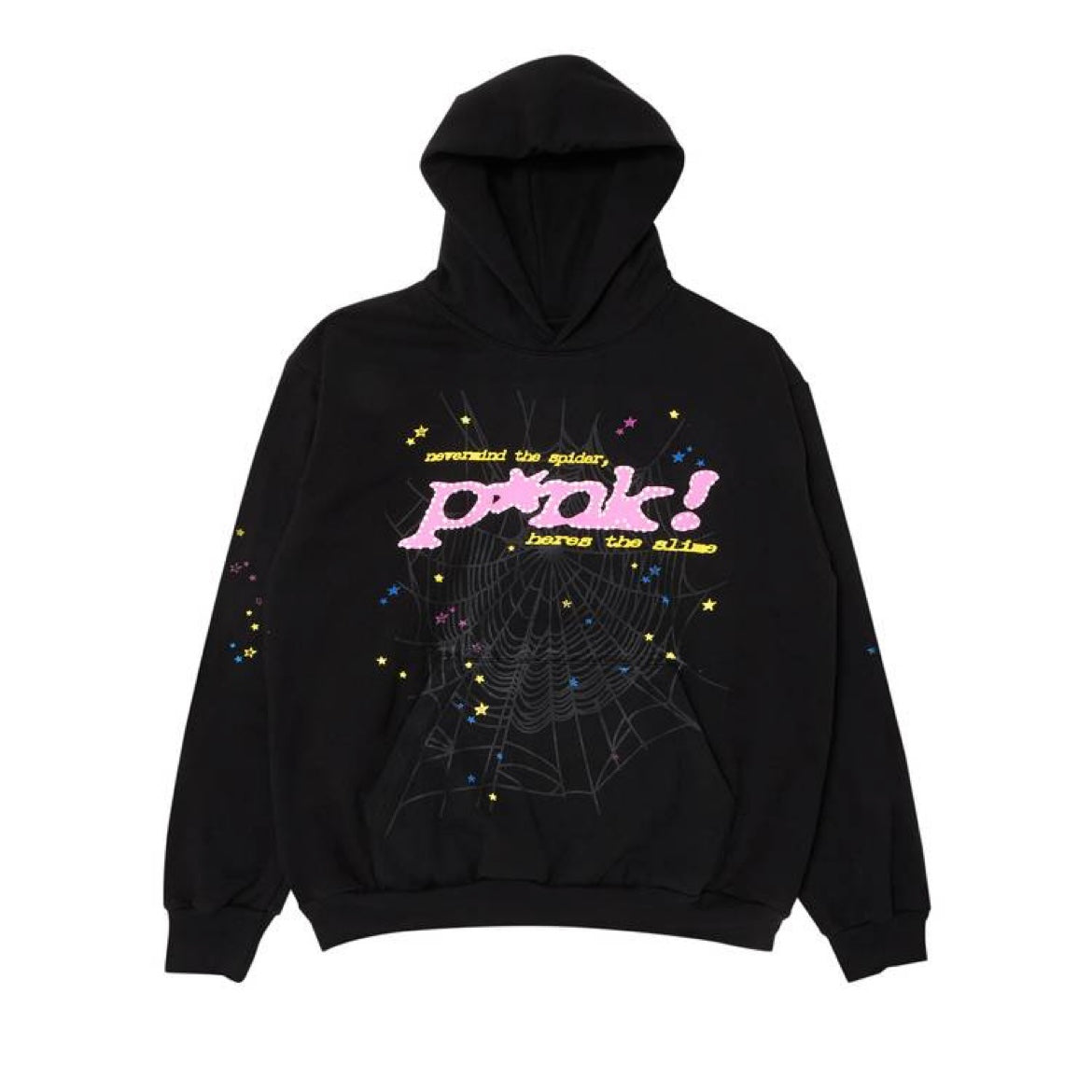 Sp5der P*nk Hoodie 'Black'