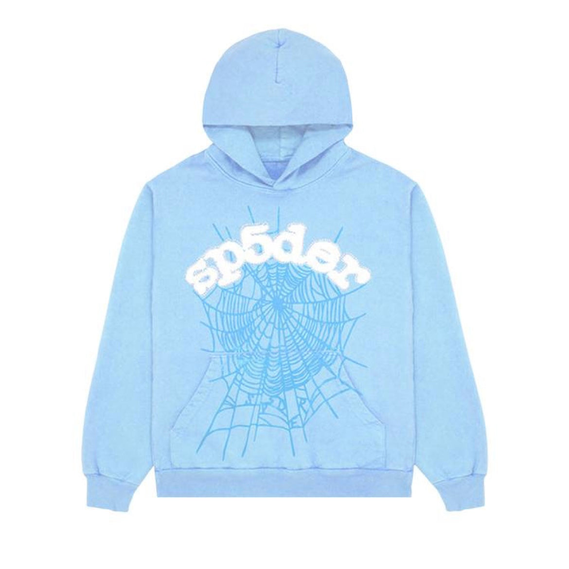 Sp5der Web Hoodie 'Sky Blue'